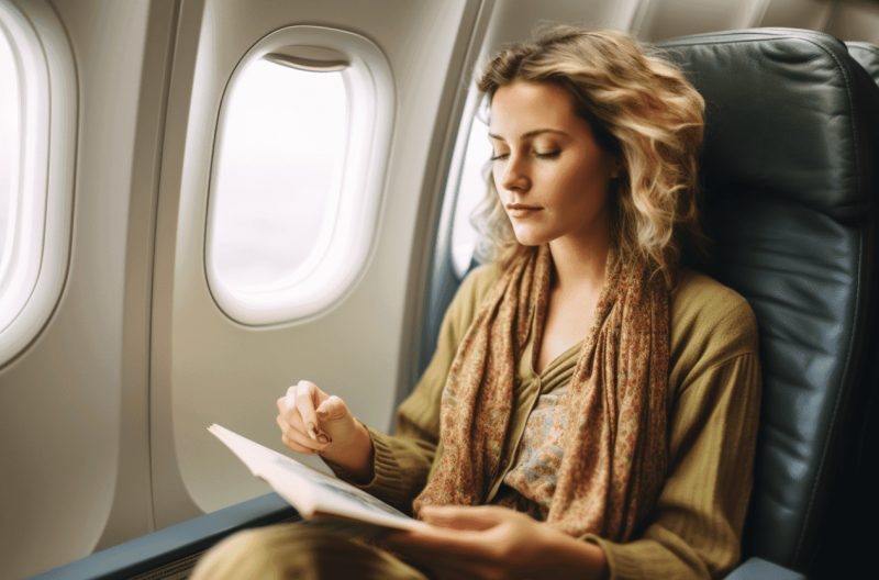 Relaxing on Flight - Overcoming Travel Anxiety