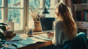 planning travel itinerary with checklist and map